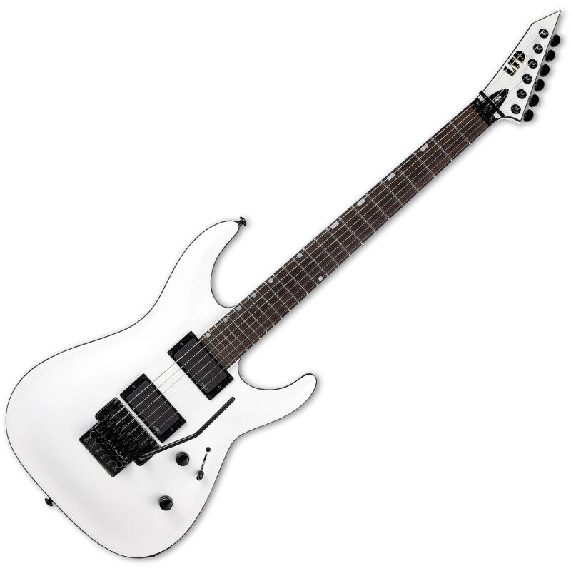 ESP - Electric Guitar with EMG 81/85 Active Pickups, Floyd Rose Special Tremolo and Set-Thru Construction, Snow White #LMH400SW