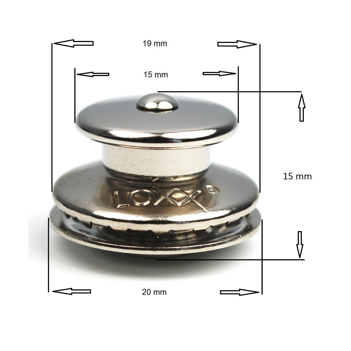 LOXX - Strap Lock System Dimensions