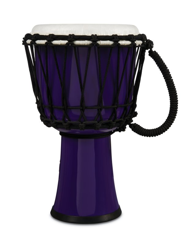 Latin Percussion - World 7" Rope Circle Djembe, Purple #LP1607PL