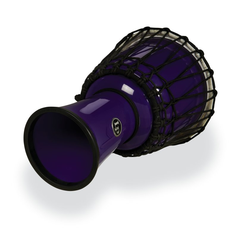 Latin Percussion - World 7" Rope Circle Djembe, Purple #LP1607PL