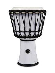 Latin Percussion - World 7" Rope Circle Djembe, White #LP1607WH