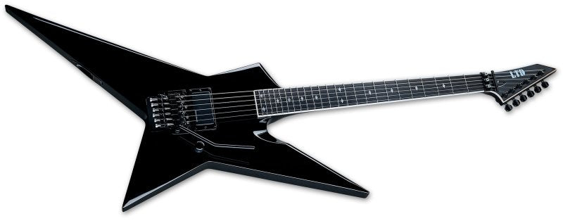 ESP - SD-2 Sammy Duet Random Star Electric Guitar, Black #LSD2BLK
