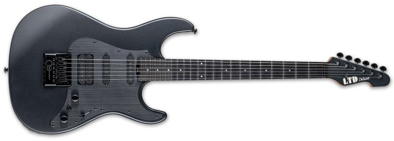 ESP - SN-1000 Evertune Electric Guitar, Charcoal Metallic Satin #LSN1000ETCHMS