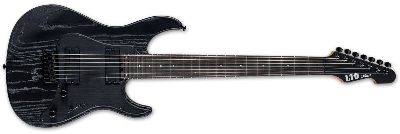 ESP - SN-1007HT Baritone Electric Guitar, Black Blast #LSN1007BHTBLKBLAST
