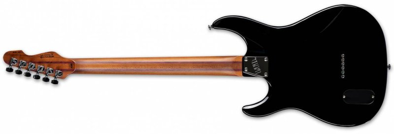 ESP - SN-1 HT LTD Deluxe Baritone 6-String Electric Guitar, Black #LSN1BHTBLK