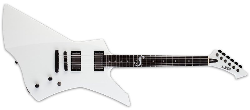 ESP - Snakebyte Electric Guitar With Case, Snow White #LSNAKEBYTESW