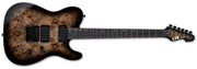ESP - TE-1000 EverTune Electric Guitar, Charcoal Burst #LTE1000ETBPCHB