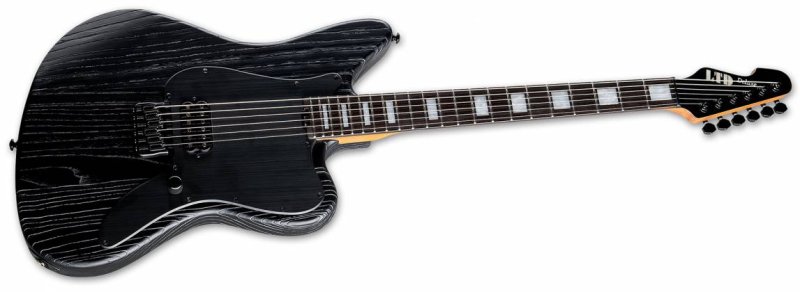 ESP - XJ-1 HT LTD Deluxe 6-String Electric Guitar, Black Blast #LXJ1HTBLKBLAST
