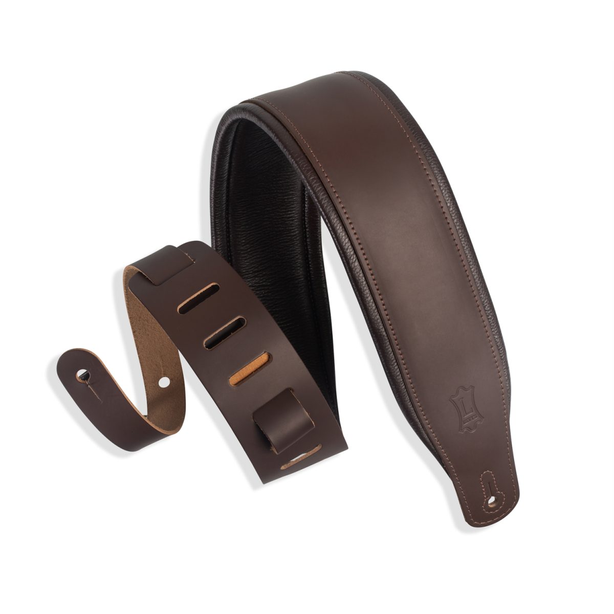 Levy's CLASSICS SERIES Favorite Padded Dark Brown Leather – M26PDDBRDBR