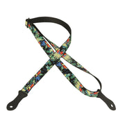 Levy's Folk Instruments Series - Mandolin-Ukulele Strap – Hawaiian design - MP23UKE006