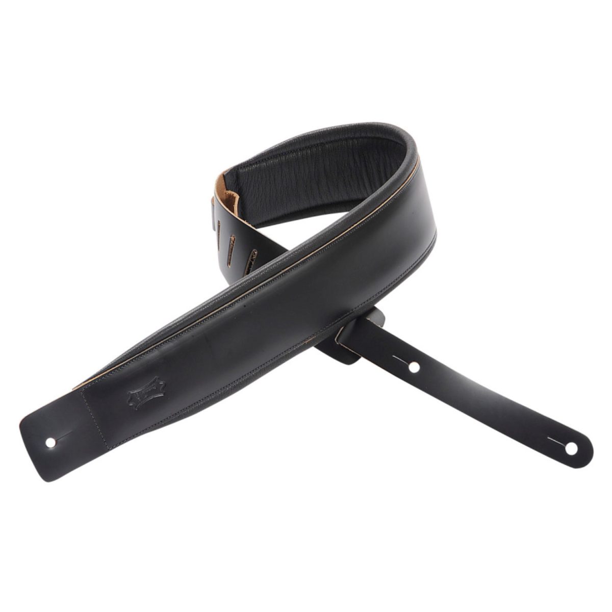 Levy's - HEIRLOOM SERIES - Guitar Strap – DM1PD - BLK2