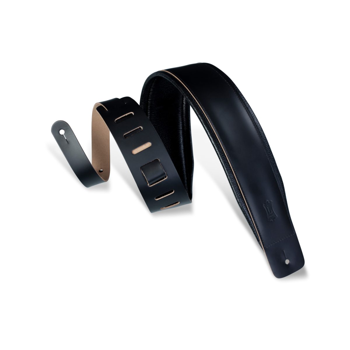 Levy's - HEIRLOOM SERIES - Guitar Strap – DM1PD - BLK3