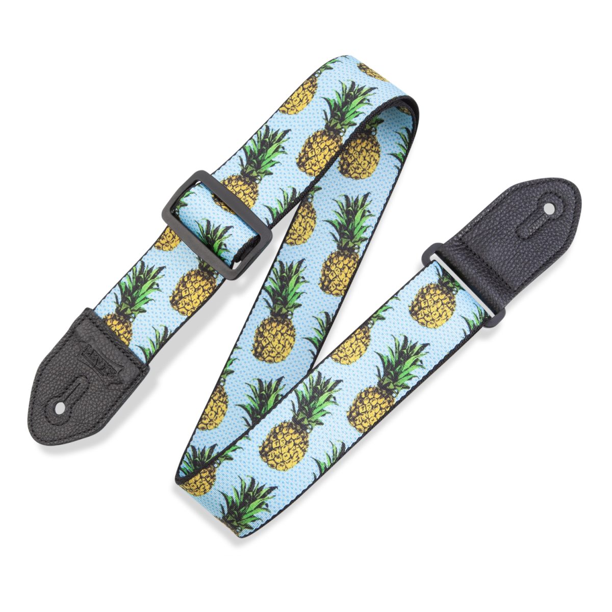 Levy's Print Series - Fruit Salad Pineapple Guitar Strap – MP2FS001