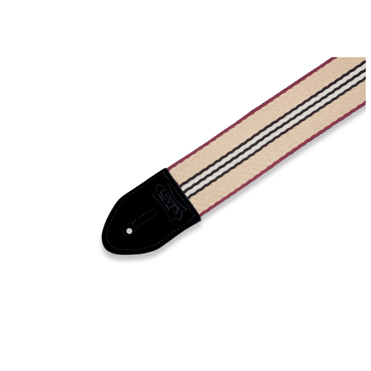 Levy's Print Series - Prep Stripe Guitar Strap – MC8VIN003-front2