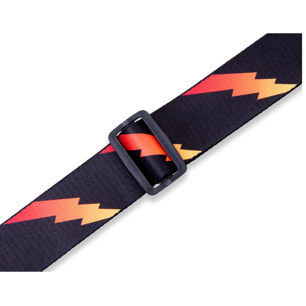 Levy's Print Series - Rainbolt Guitar Strap Black-Red – MPRB2002-prise2