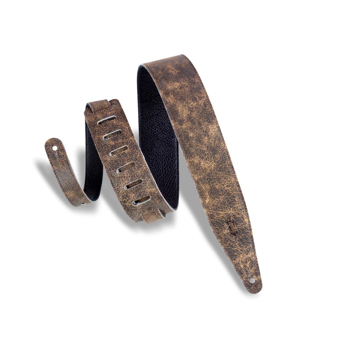 Levy's Rebel Series - Distressed Guitar Strap – MG317BOGBRN