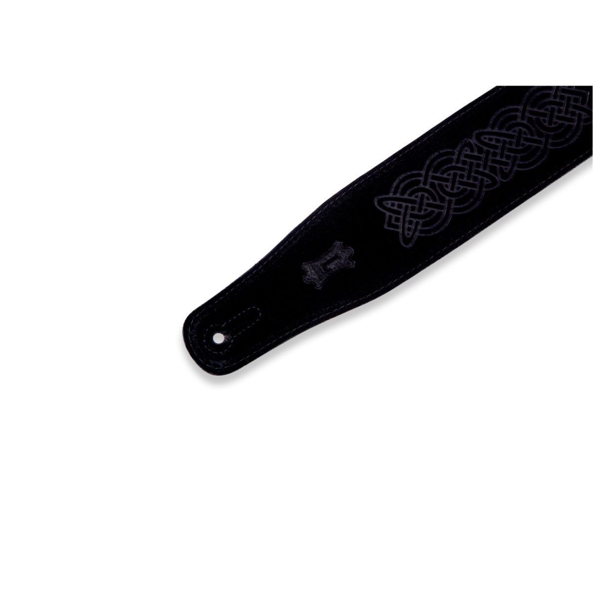 Levy's Textures Series - Celtic Knot Emboss Guitar Strap – Black - MS26CKBLK-prise3