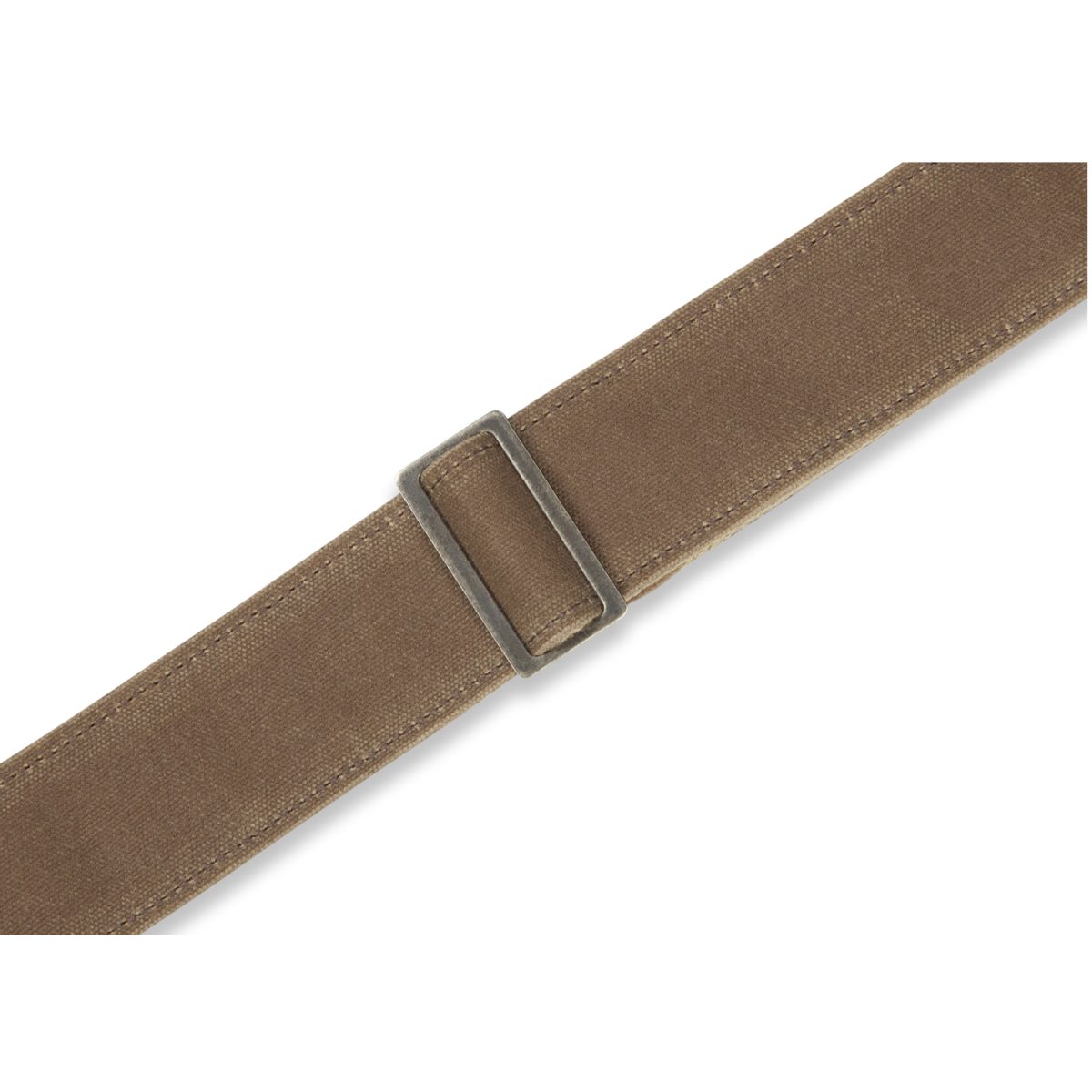 Levy's Textures Series Traveler’ Waxed Canvas Guitar Strap – M7WCTAN-front3