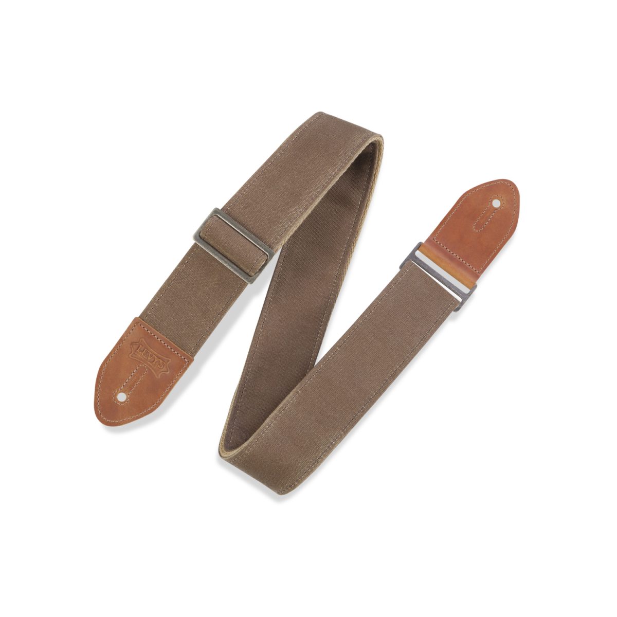 Levy's Textures Series Traveler’ Waxed Canvas Guitar Strap – M7WCTAN