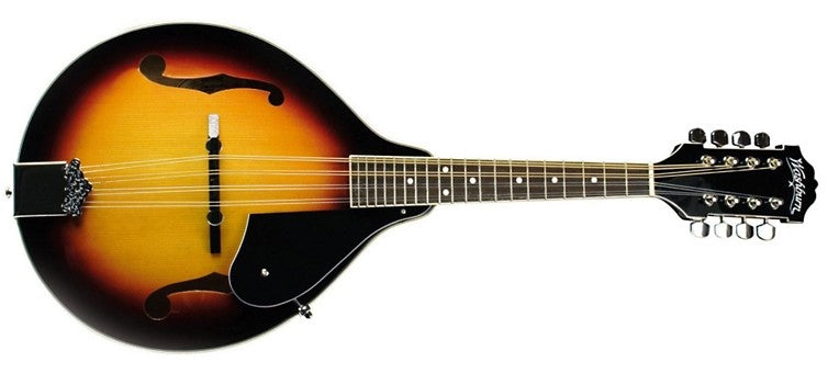 Washburn - A Style Mandolin Pack with Spruce Top, Maple Back and Sides, 20 Frets, Maple Neck, Tobacco Sunburst #M1K-A