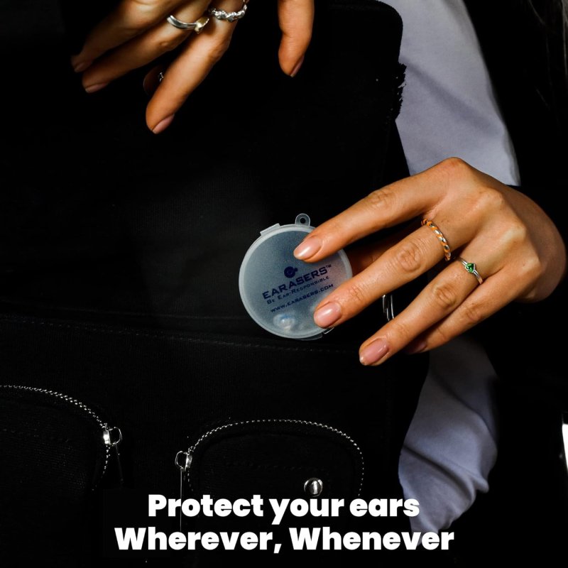 Earasers - Music Max Earplugs, Medium (-31 dB Peak, NRR-16 | SNR-22) #M2-M