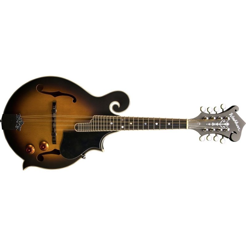 Washburn - Mandolin Pack with Spruce Top, Maple Back and Sides, Rosewood Fretboard - Sunburst #M3EK-A