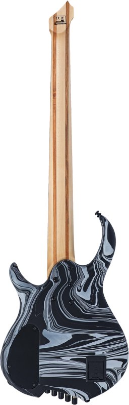 Sire - M6 Headless 5-String Bass Guitar with Marcus Heritage-3 Preamp and Gig Bag, Black swirl #M6-HDL-5-BKSWIRL