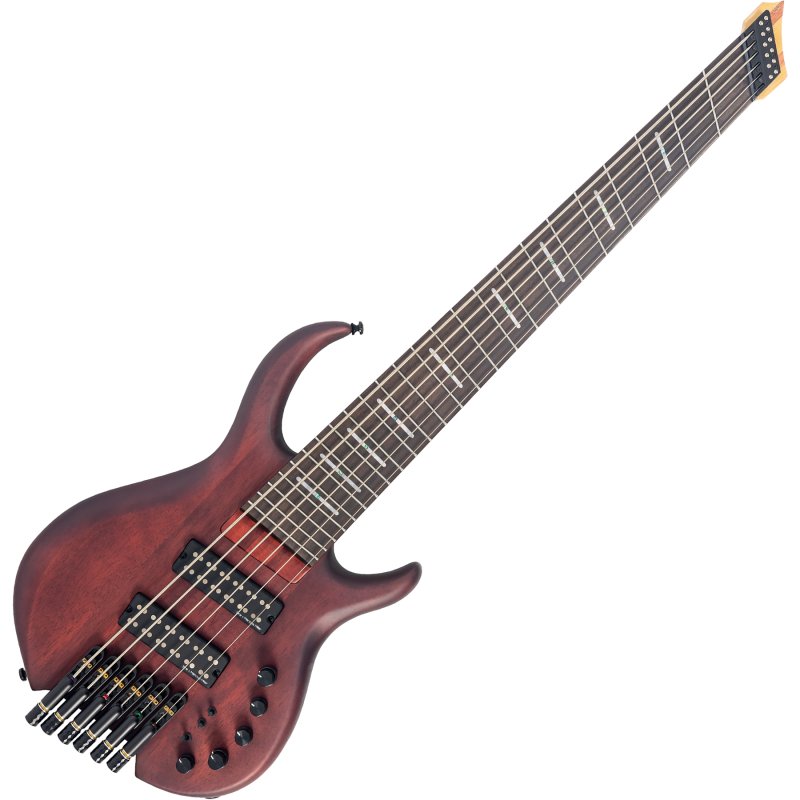 Sire - M6 Headless 6-String Bass Guitar with Marcus Heritage-3 Preamp, Mahogany Satin #M6-HDL-6-MAS