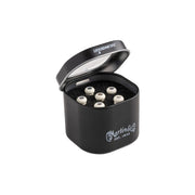Martin - Luxe Liquidmetal Bridge Pins - Bone with Pearl #18APP0013