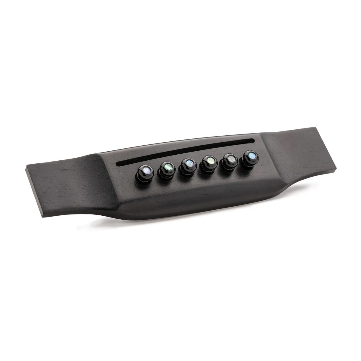 Martin - Luxe Liquidmetal Bridge Pins - Gloss Black with Pearl #18APP0015