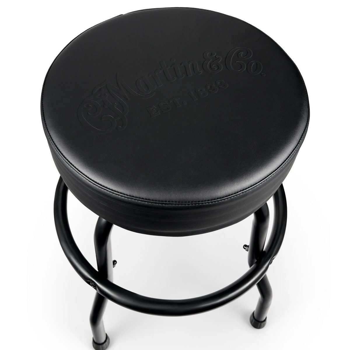 Martin - Tone on Tone Black Barstool #18N0400