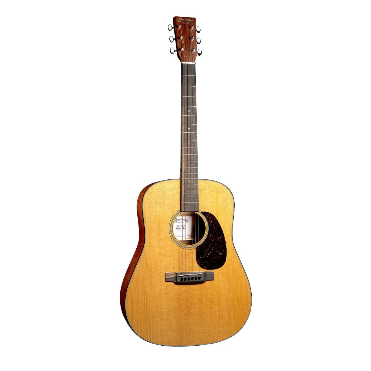 Martin - DE Retro Plus Mahogany Acoustic-Electric Dreadnought