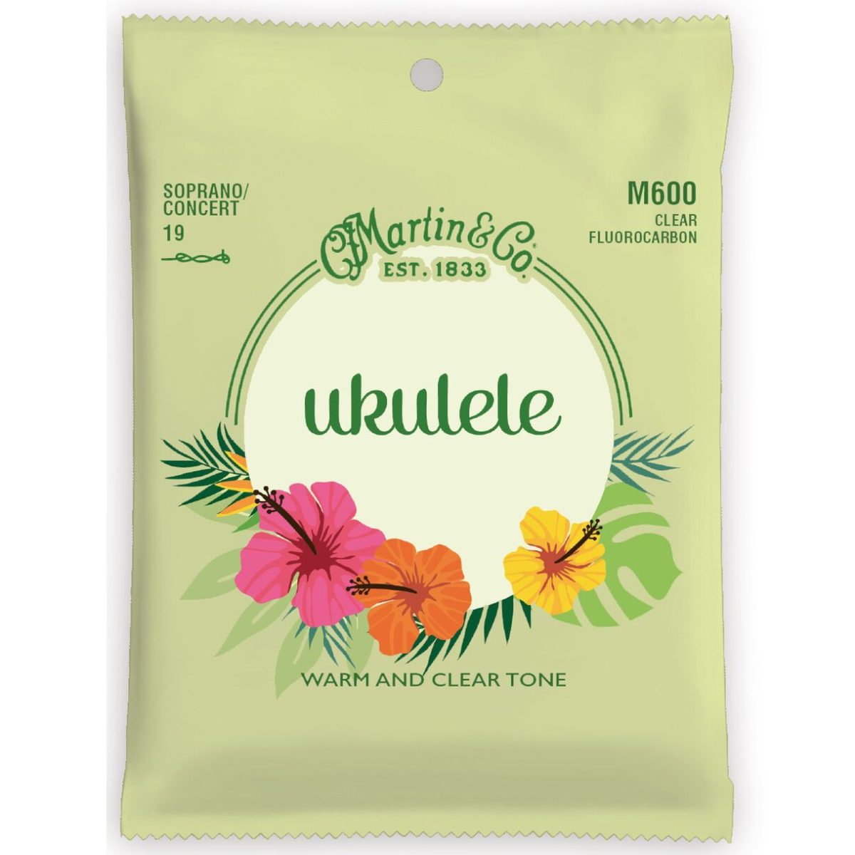 Martin M600 Soprano/Concert Ukulele Strings