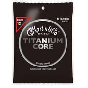 Martin MTCN160 Titanium Core acoustic guitar strings