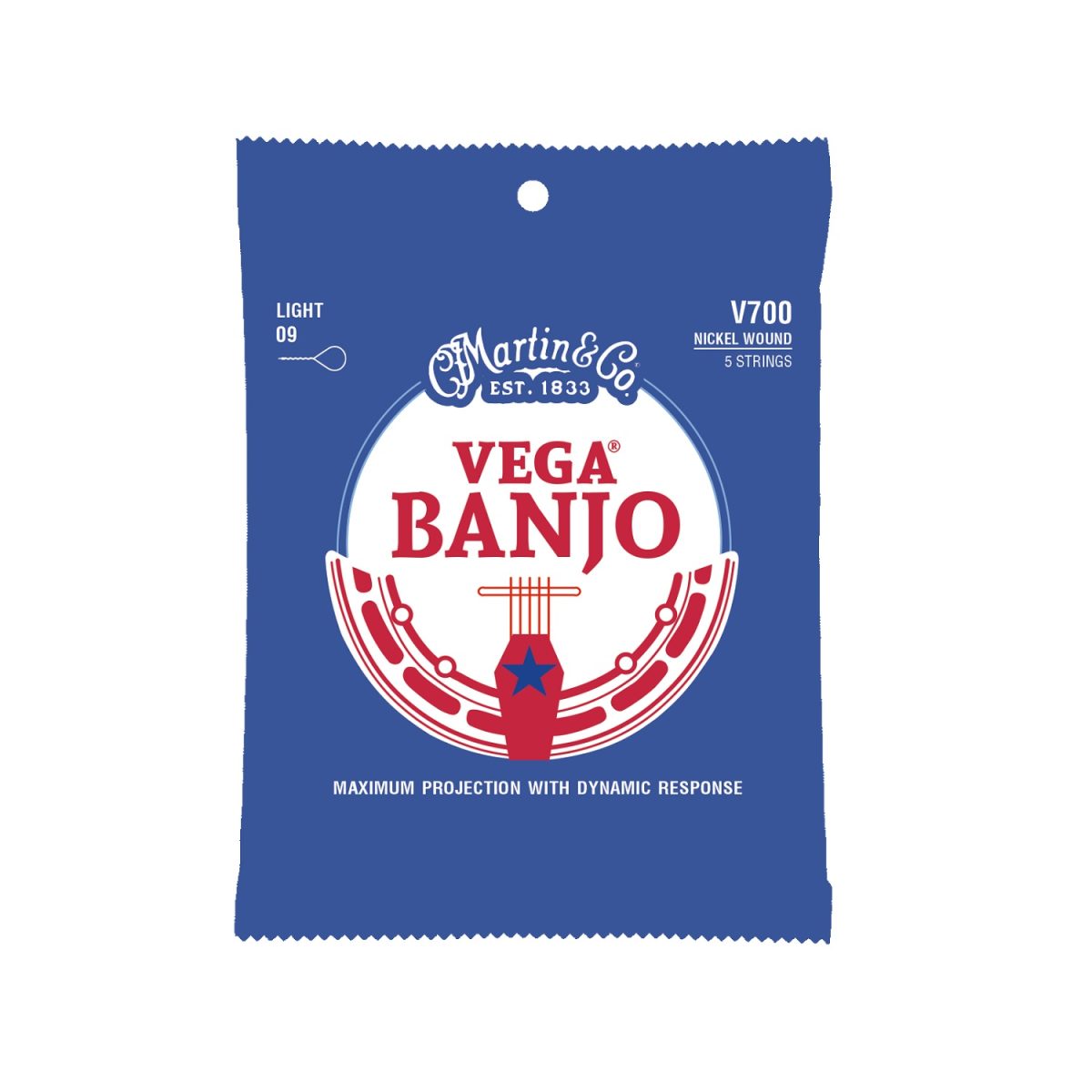 Martin - Vega® Banjo Strings Nickel - Light 09