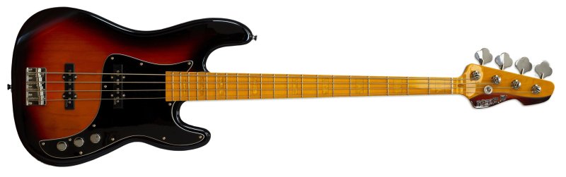 Markbass - MB GV4 Gloxy Passive 4-String Electric Bass, 3-Tone Sunburst #MB-GV-4-GLOXY-3TSNB-PASS