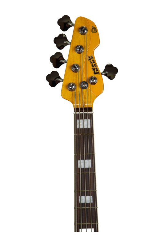 Markbass - GV 5 Gloxy 5-String Electric Bass, Metallic Yellow #MB-GV-5-GLOXY-MY-CR-RW
