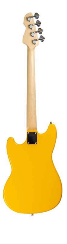 Markbass - 4-string M-Master Style 30" Scale Electric Bass With Bag, Yellow #MB-YELLOW-LITTLE-BASS