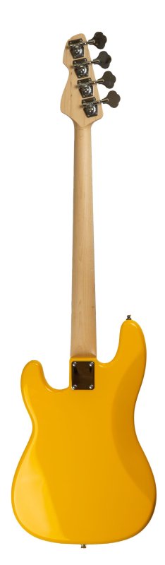Markbass - 4-string P Style 34" Scale Electric Bass With Split-Coil PU & Bag, Yellow #MB-YELLOW-PB