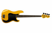 Markbass - 4-string P Style 34" Scale Electric Bass With Split-Coil PU & Bag, Yellow #MB-YELLOW-PB