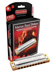 Hohner - Hohner Marine Band Deluxe Harmonica, Key of E #MBDLX-E