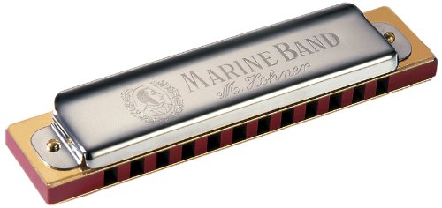 Hohner - Marine Band, Key of C Major Harmonica #MBND12-C