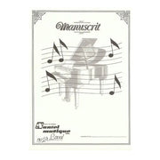 Staff Manuscrit Paper