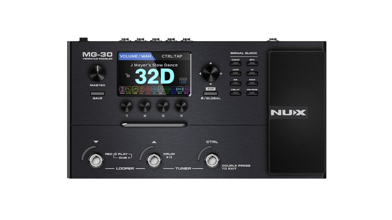 NUX - Versatile Guitar Modeler Pedal #MG-30