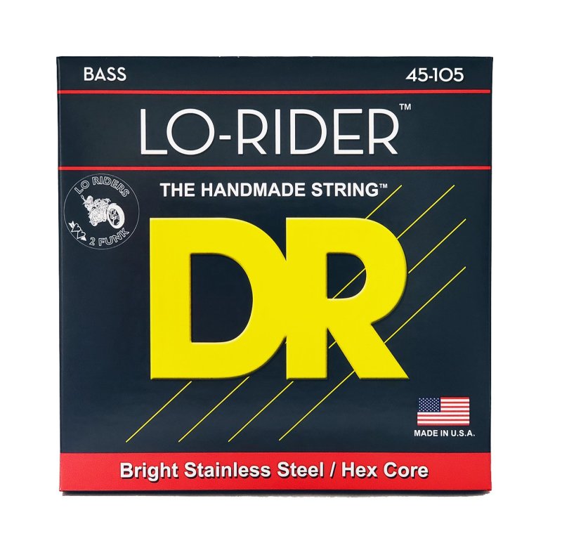 DR - Lo-rider Bass Strings, Medium (45-105) #MH-45