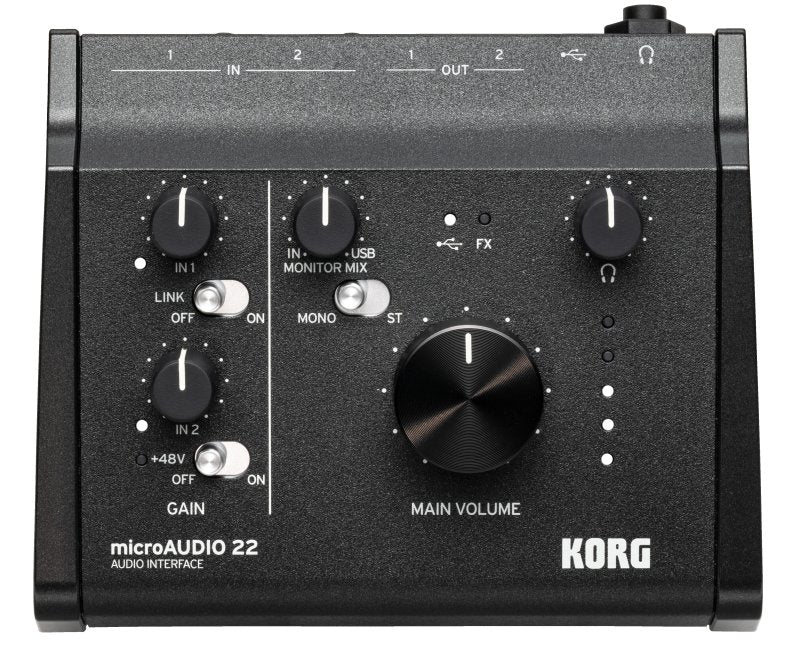 Korg - microAUDIO 22 Audio Interface #MICROAUD22