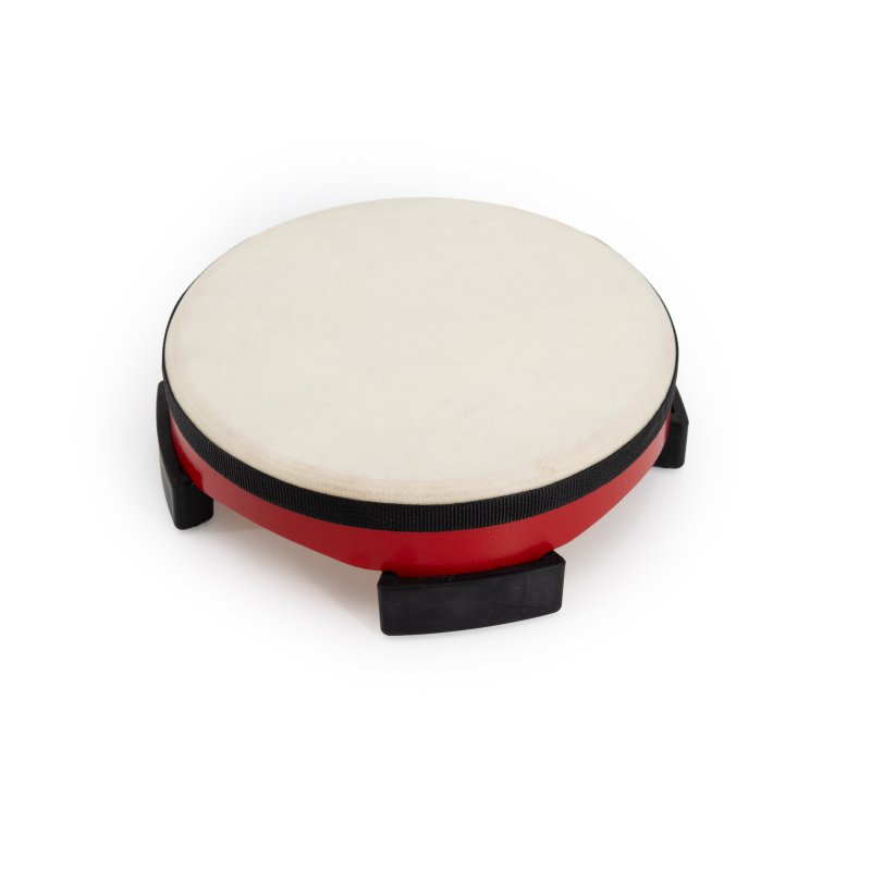 Mano Percussion - Kids Floor Drum, 8", Red #MK-FD8-RD