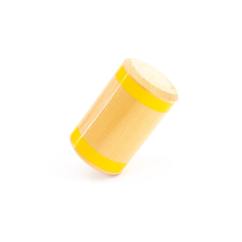 Mano Percussion - Mini Wooden Shaker 6, Yellow #MK-MWS6-YW