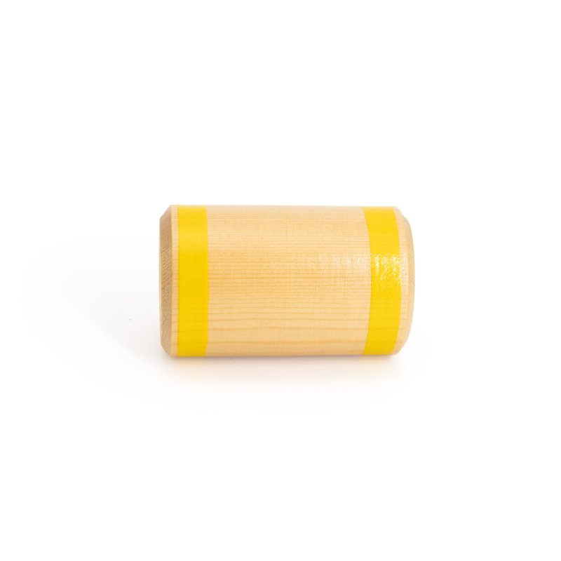 Mano Percussion - Mini Wooden Shaker 6, Yellow #MK-MWS6-YW