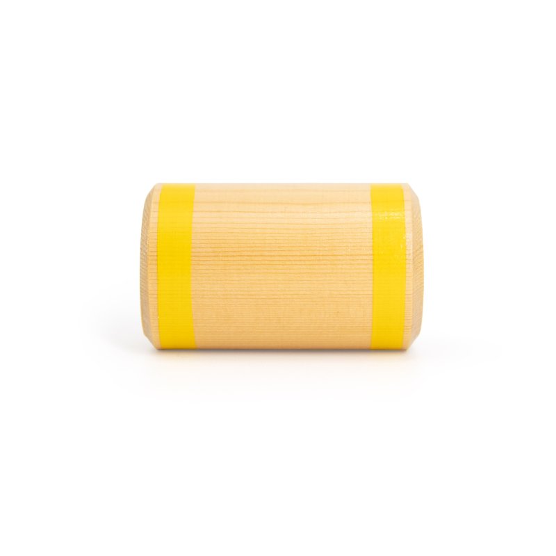 Mano Percussion - Mini Wooden Shaker 6, Yellow #MK-MWS6-YW